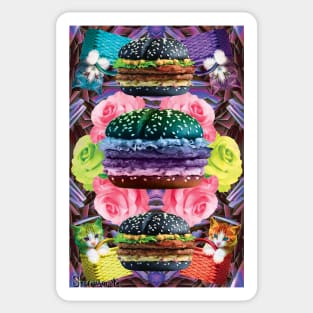 WELCOME TO GOTH BURGER Sticker